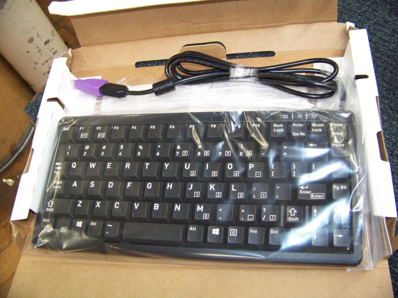 Cherry Compact Keyboard Black G84-4100 New