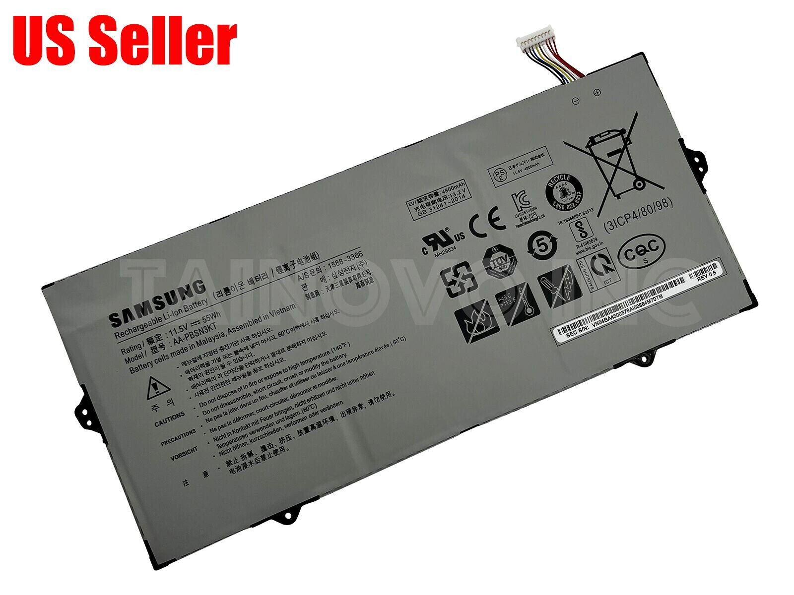 Genuine AA-PBSN3KT Battery for Samsung Notebook 7 NP730XBE-K01 NP930MBE-K01US