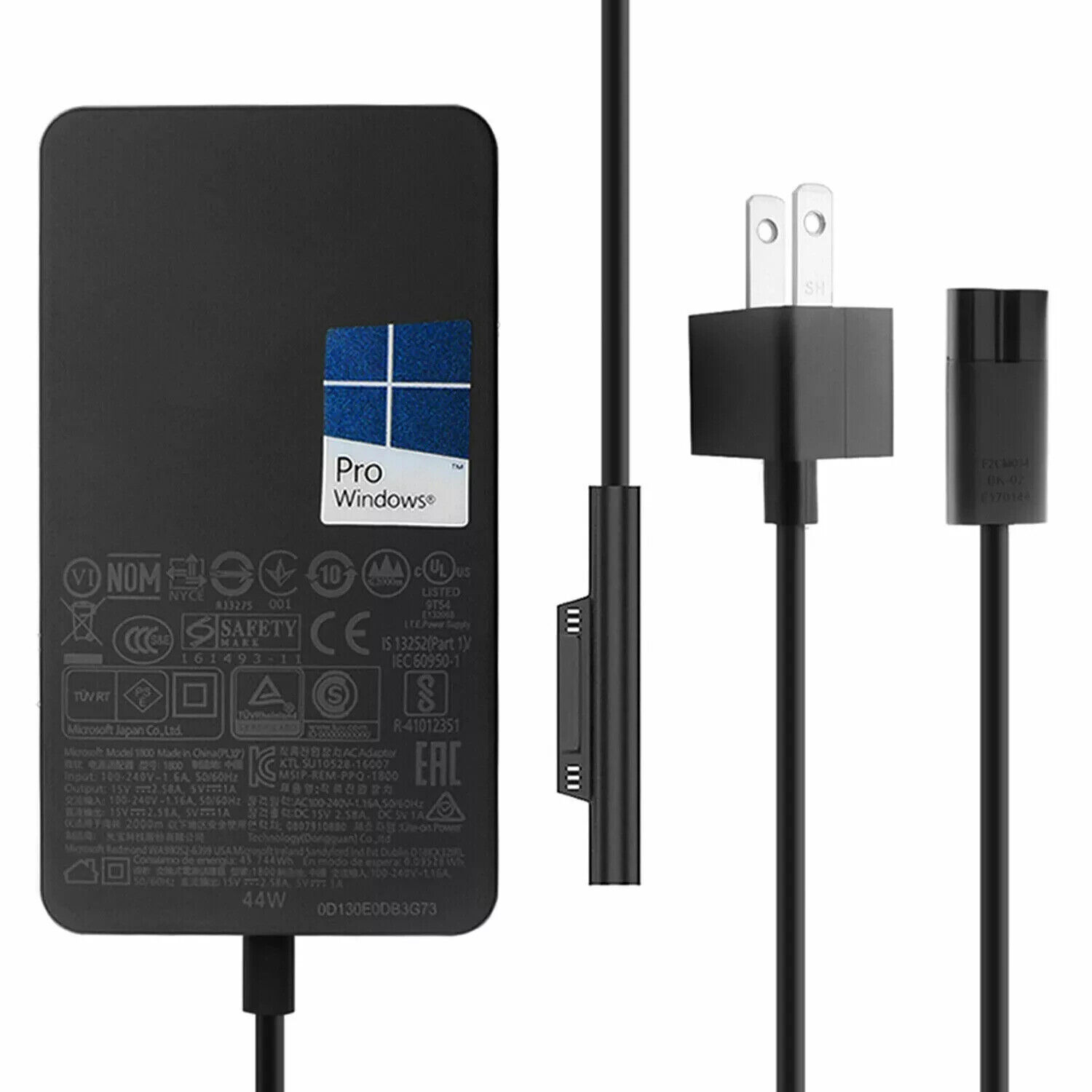 New Genuine 44W 1800 Charger Adapter  for Microsoft Surface Pro 3/4/5/6/7
