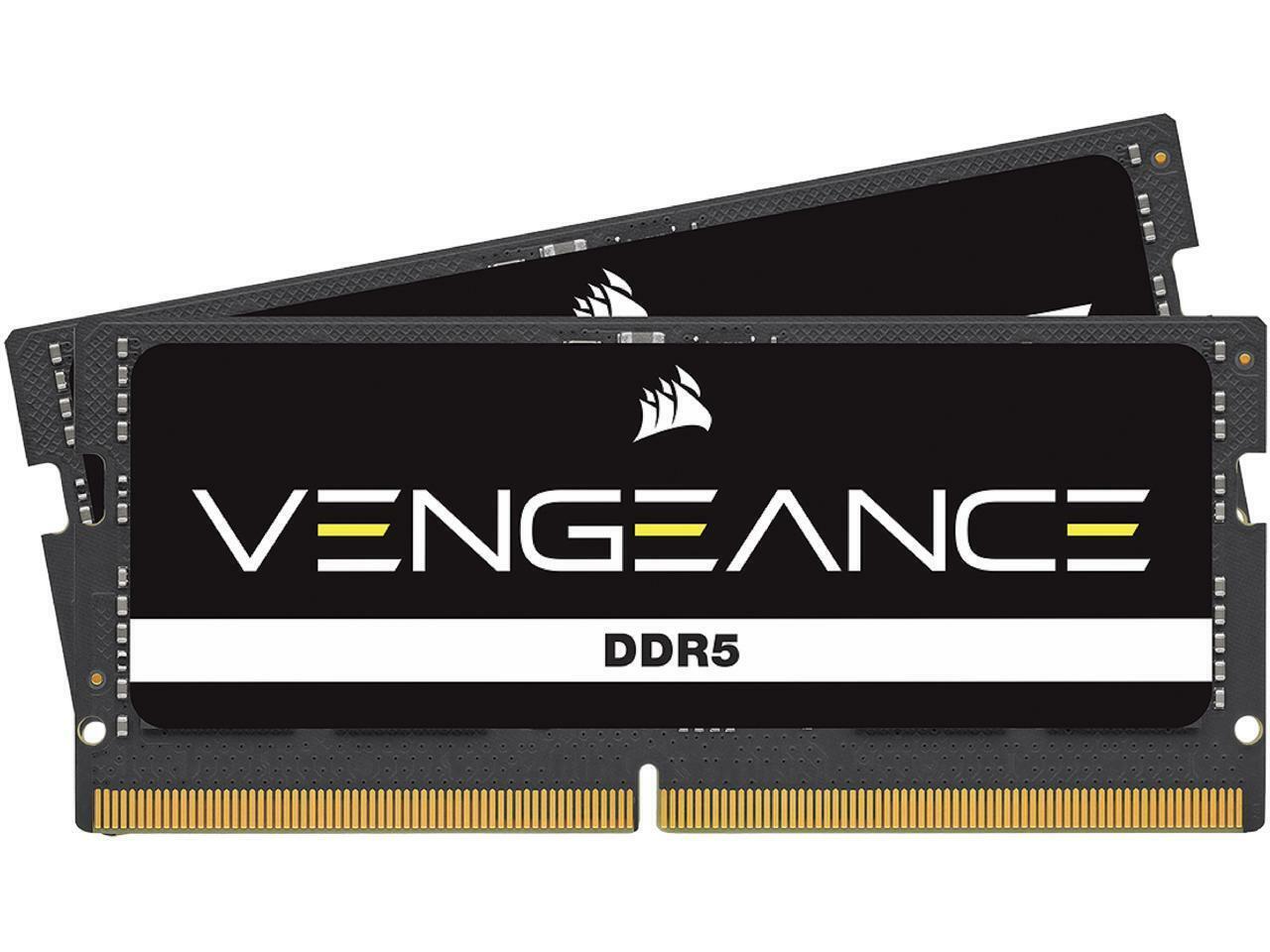 CORSAIR Vengeance 64GB (2 x 32GB) 262-Pin DDR5 SO-DIMM DDR5 4800 (PC4 38400) Lap