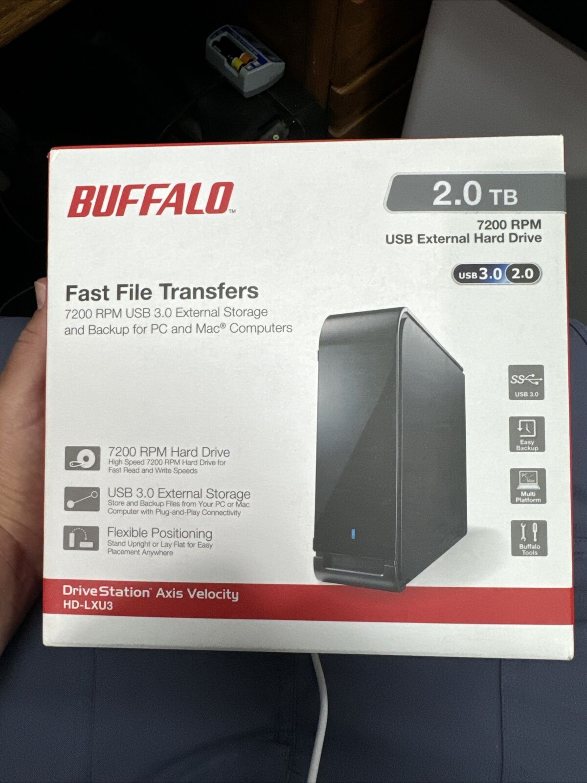 Buffalo External Hard Drive 2.0TB