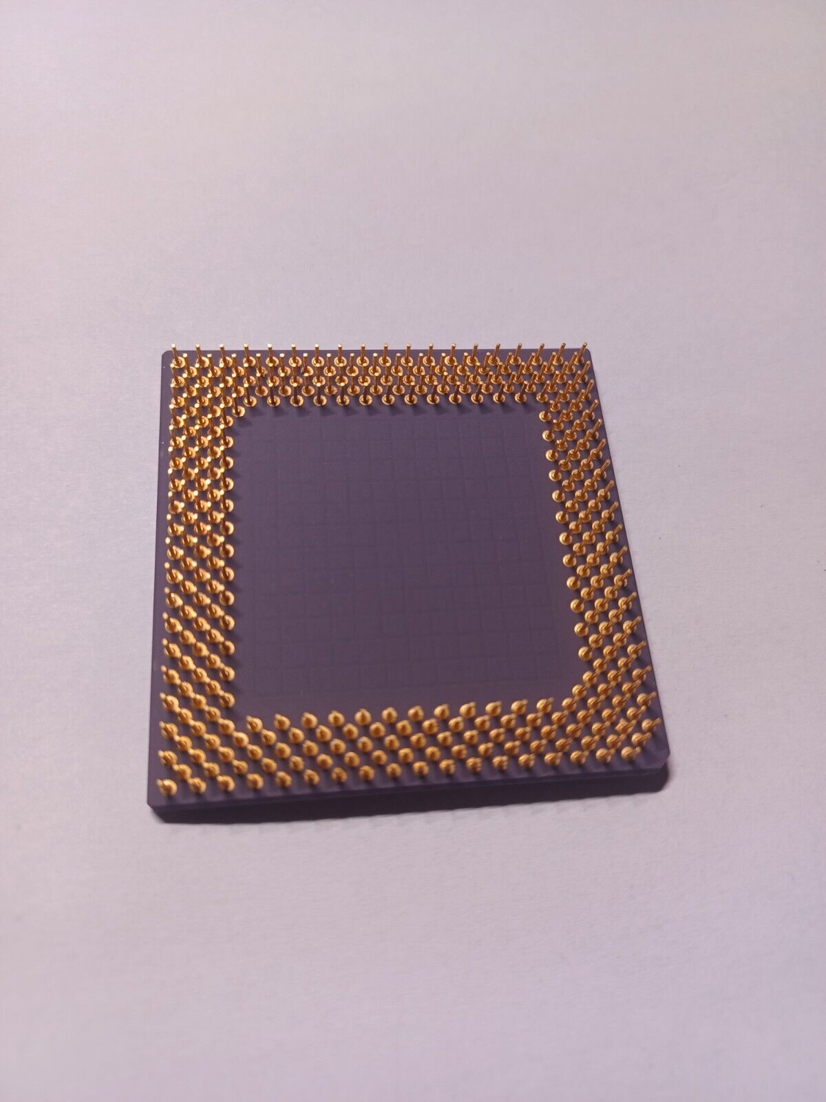 AMD-K6-2/500AFX 500MHz CPU vintage ceramic gold straight pins
