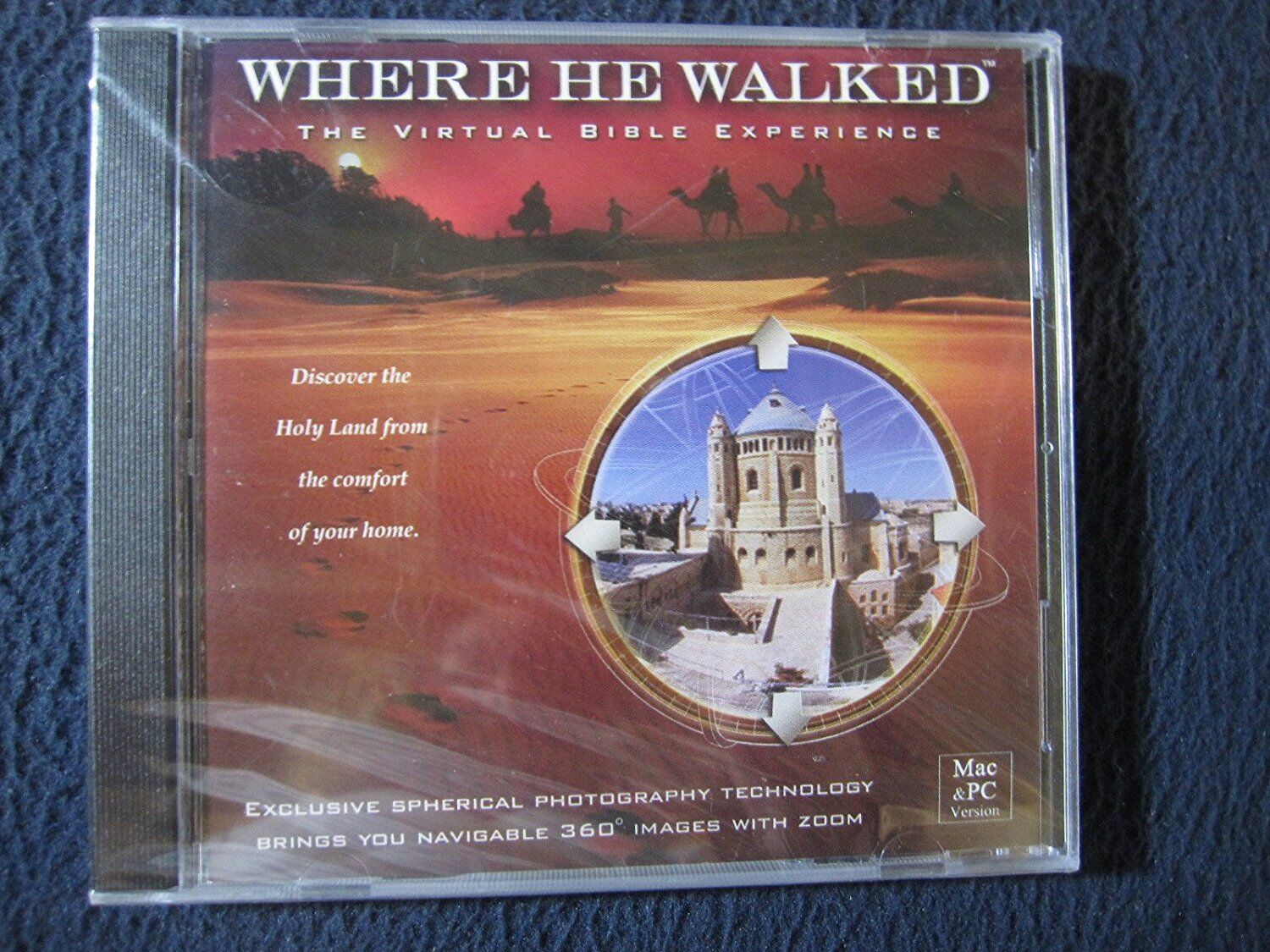 Where He Walked: The Virtual Bible Experience [CD-ROM] Windows XP / Mac OS X