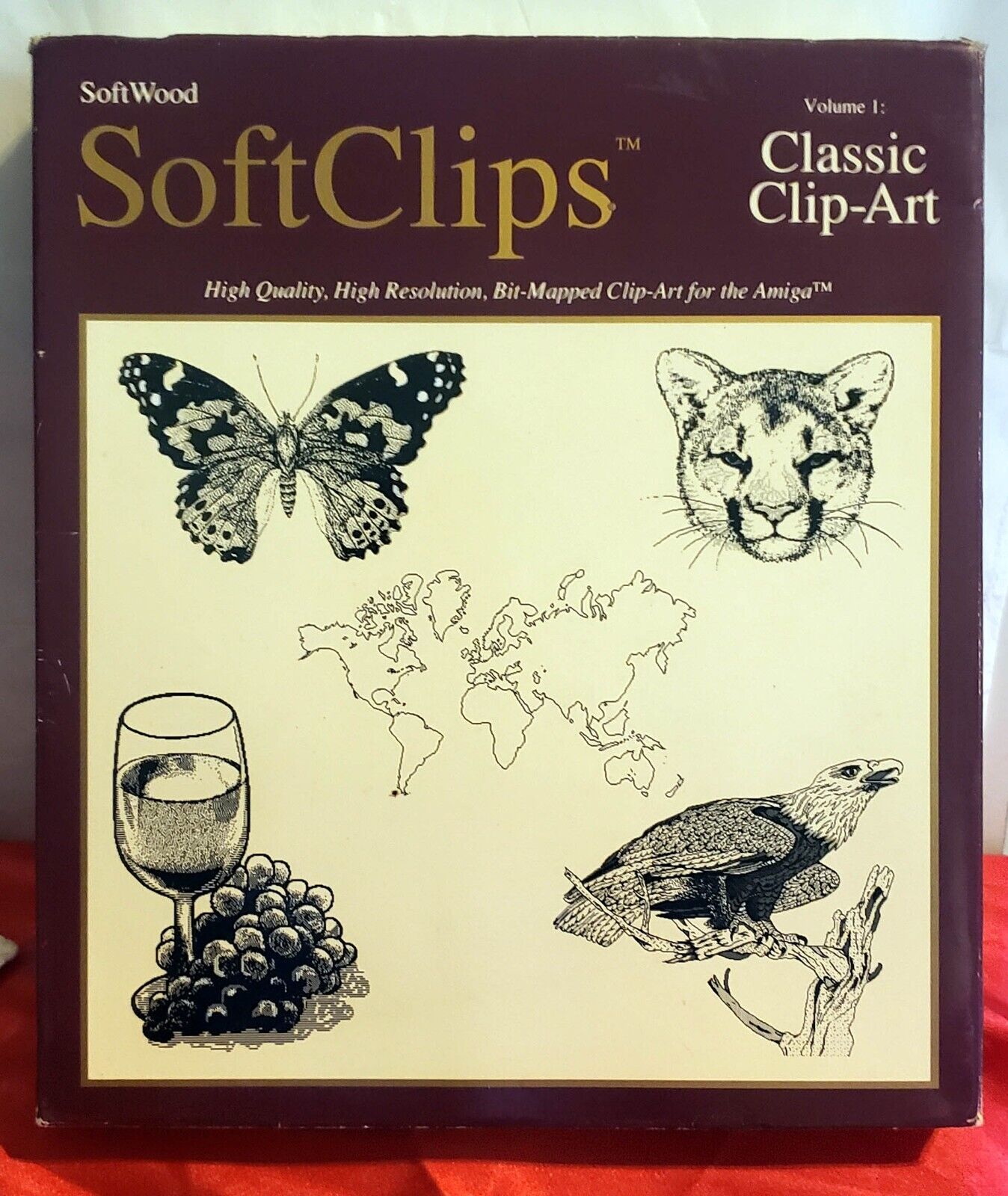 Amiga - SoftCLips Classic Clip-Art - High Quality, High Res.