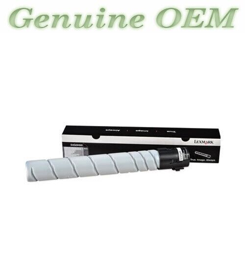 54G0H00 Original OEM Lexmark 540H Toner, Black Genuine Sealed