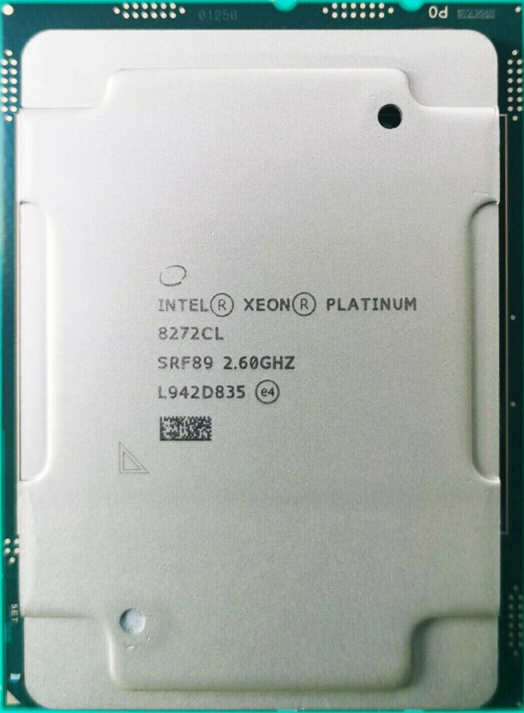 Intel Xeon Platinum 8272cl srf89 26-core 2.60ghz 35.75mb lga-3647 CPU processor