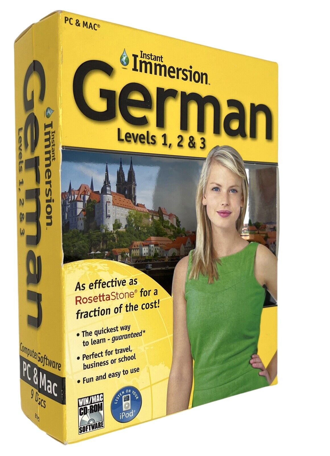 Instant Immersion German Levels 1 2 & 3 New