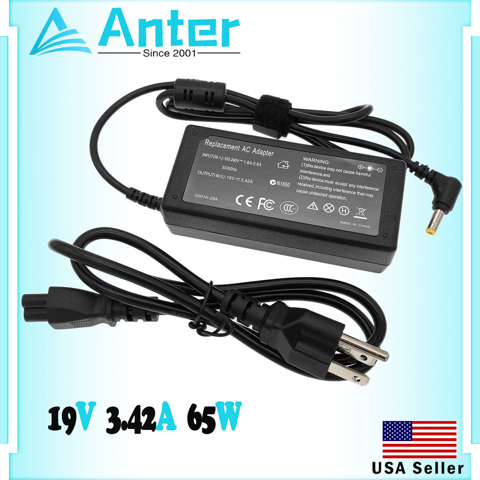 AC Adapter For Viewsonic VX2753mh-LED VS13918 LED LCD Monitor Power Supply Cord