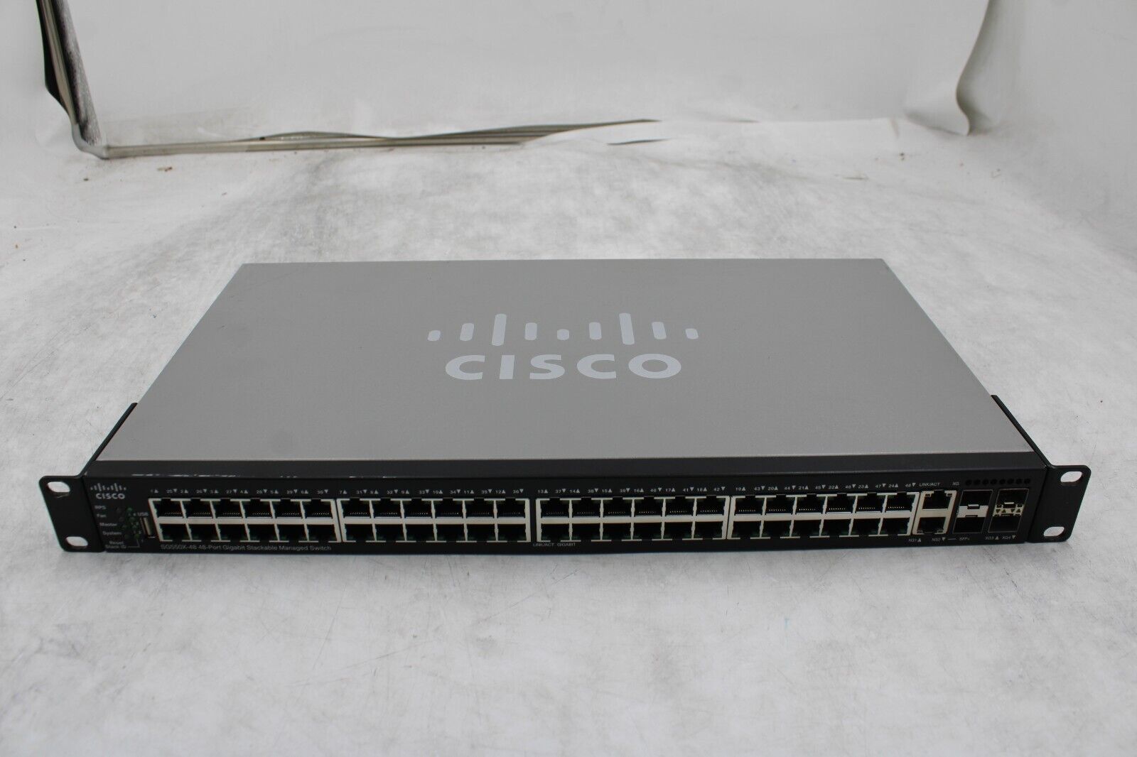 Cisco SG550X-48 48-Port Gigabit Stackable Managed Switch TESTED
