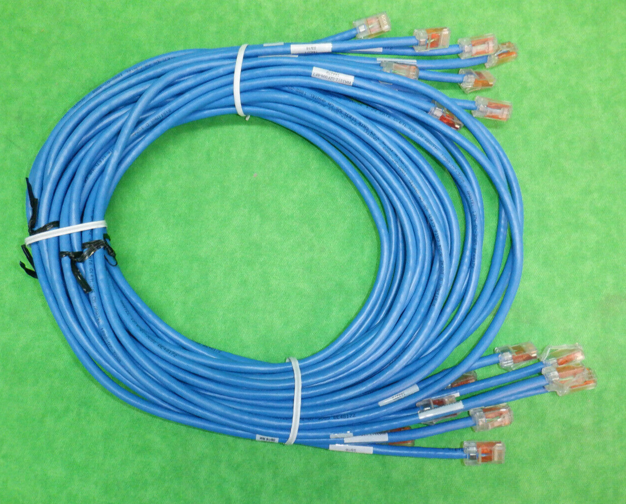 COMMSCOPE Cat 6 Patch Cord Snagless ANATEL 1376-07-3085 2 Meters 6Ft   LOT OF 10