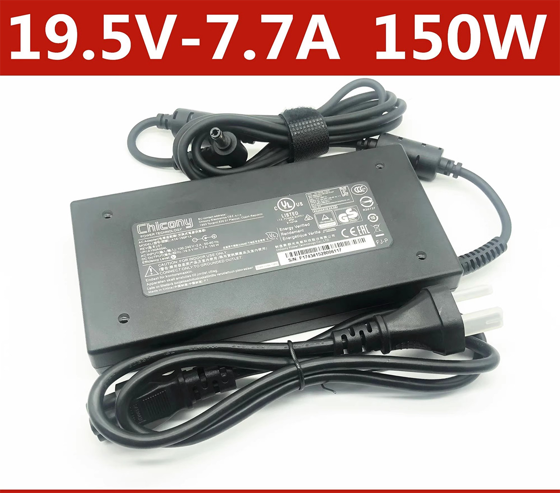 Chicony 19.5V 7.7A 150W AC Adapter Charger for MSI Stealth Pro-006 5.5*2.5mm