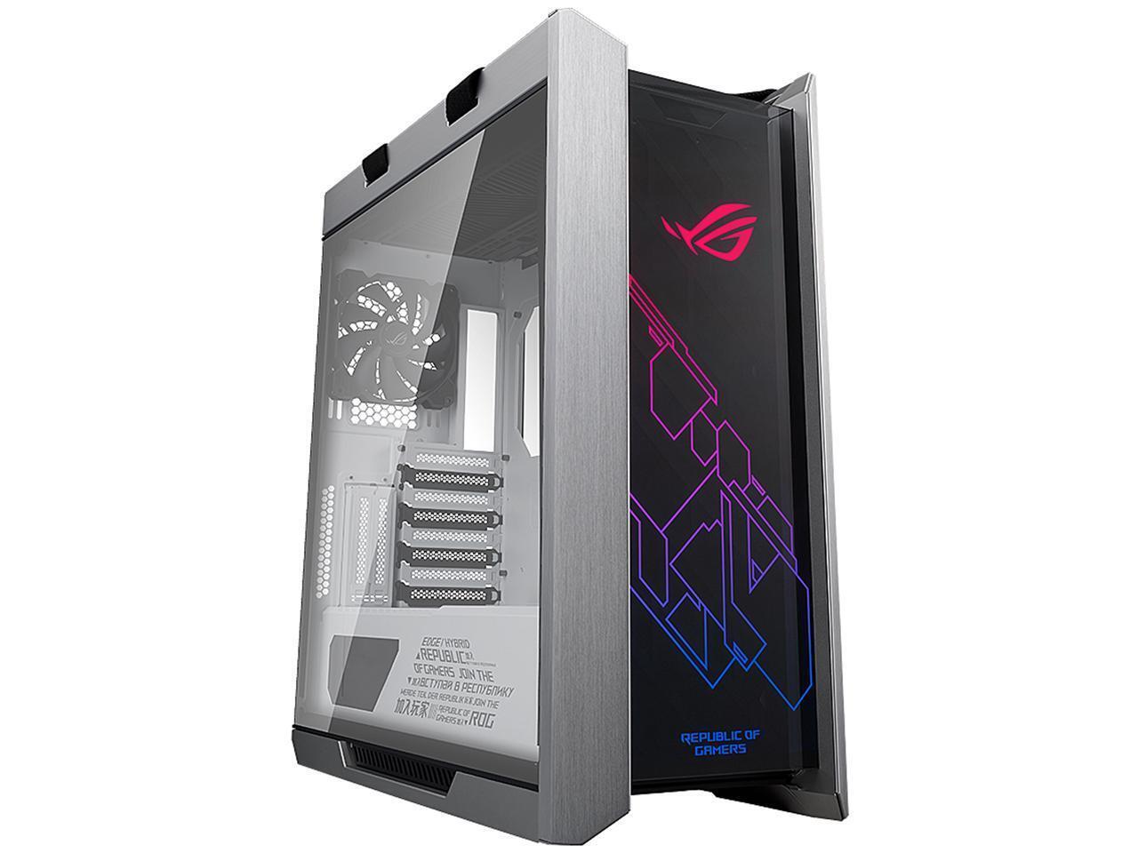 ASUS ROG Strix Helios GX601 White Edition RGB Mid-Tower Computer Case for ATX/ E