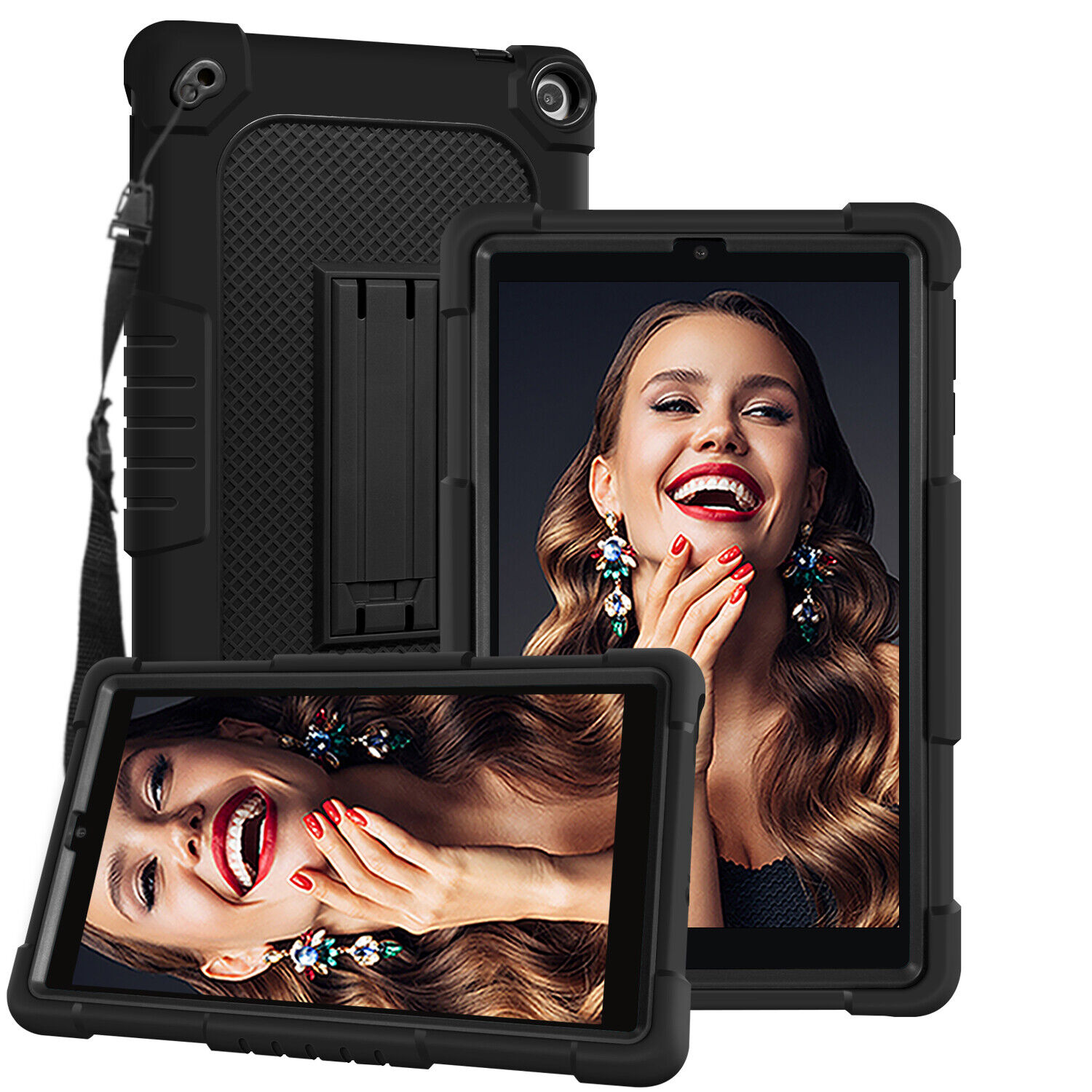 Case For Walmart Onn 8 Inch(3 Gen )Tablet Shockproof Kids Cover+Screen Protector