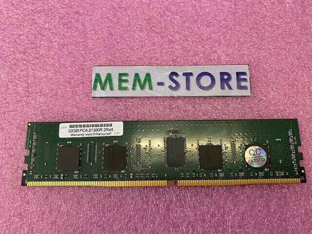 384GB 12x32GB DDR4 2666MHz RDIMM RAM Memory for Dell Precision Rack 7910 (R7910)