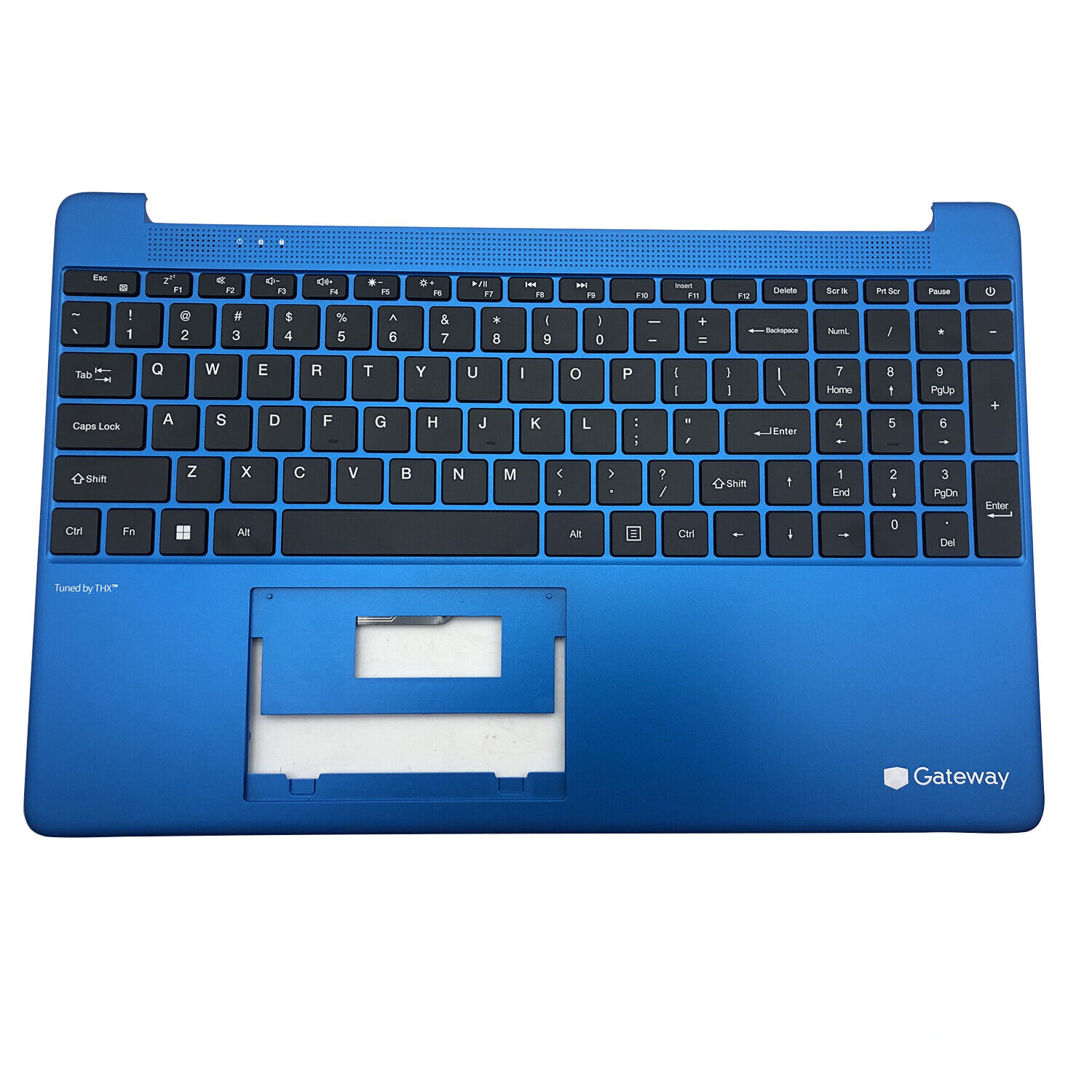 New Blue Palmrest W/Keyboard For Gateway GWTN156-1 GWTN156-4 GWTN156-5 GWTN156-7