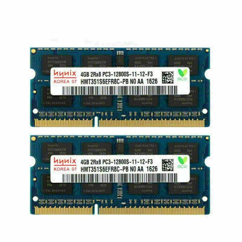 For Hynix 4GB DDR3 PC3-12800S 1600MHz SODIMM Laptop Memory RAM 204PIN 1/2PC