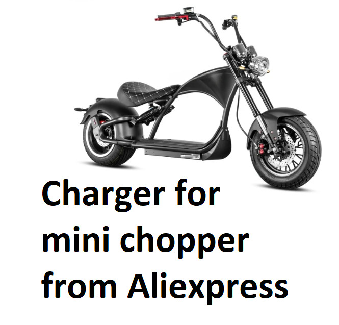 🔥  power supply battery Charger for Aliexpress 60v mini chopper or similar port