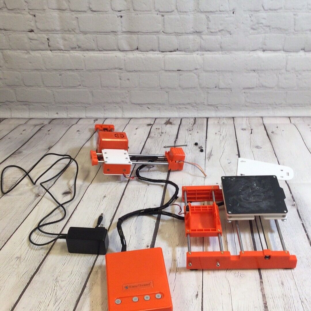 Easy Threed Orange 12V 3D Mini Desktop Printer for Creativity DIY for Kids