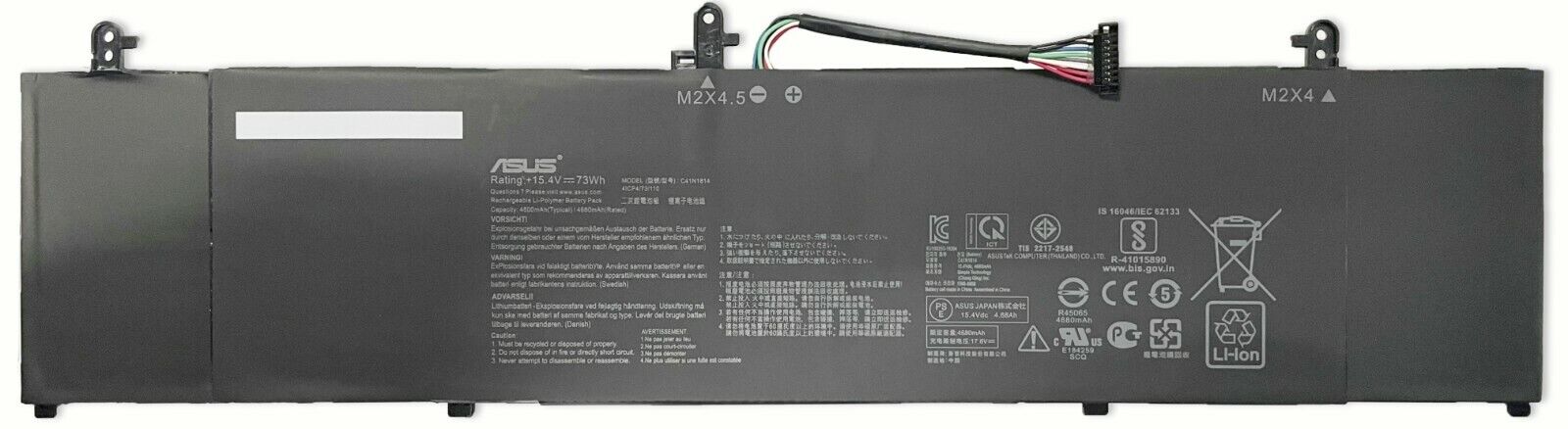 NEW Genuine C41N1814 Battery for ASUS ZenBook 15 RX533 UX533 UX533FD UX533FN