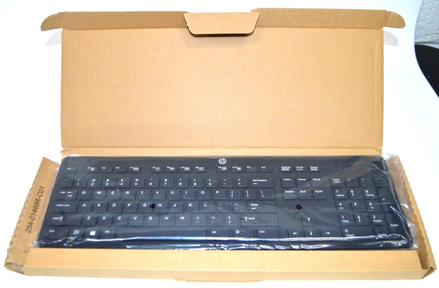 Genuine HP PS/2 Keyboard KB-1469 Slim Keyboard Wired 803180-001 Black