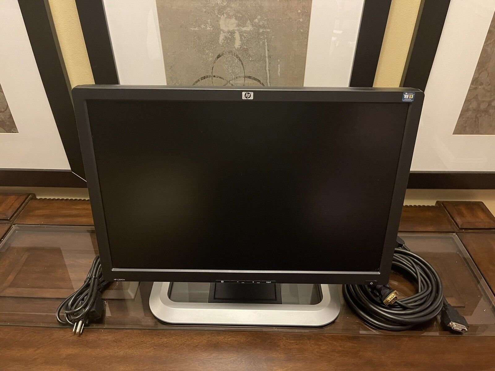 New Open Box HP 20-inch Widescreen LCD Monitor L2045W