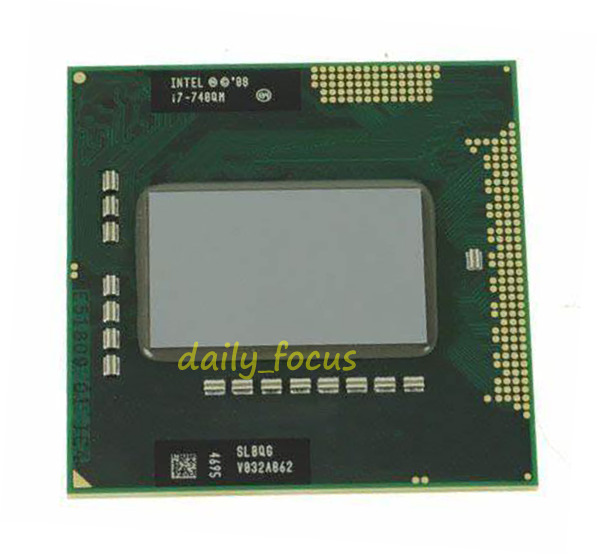 Intel Core i7-740QM i7-820QM i7-840QM i7-920XM i7-940XM Socket G1 CPU Processor