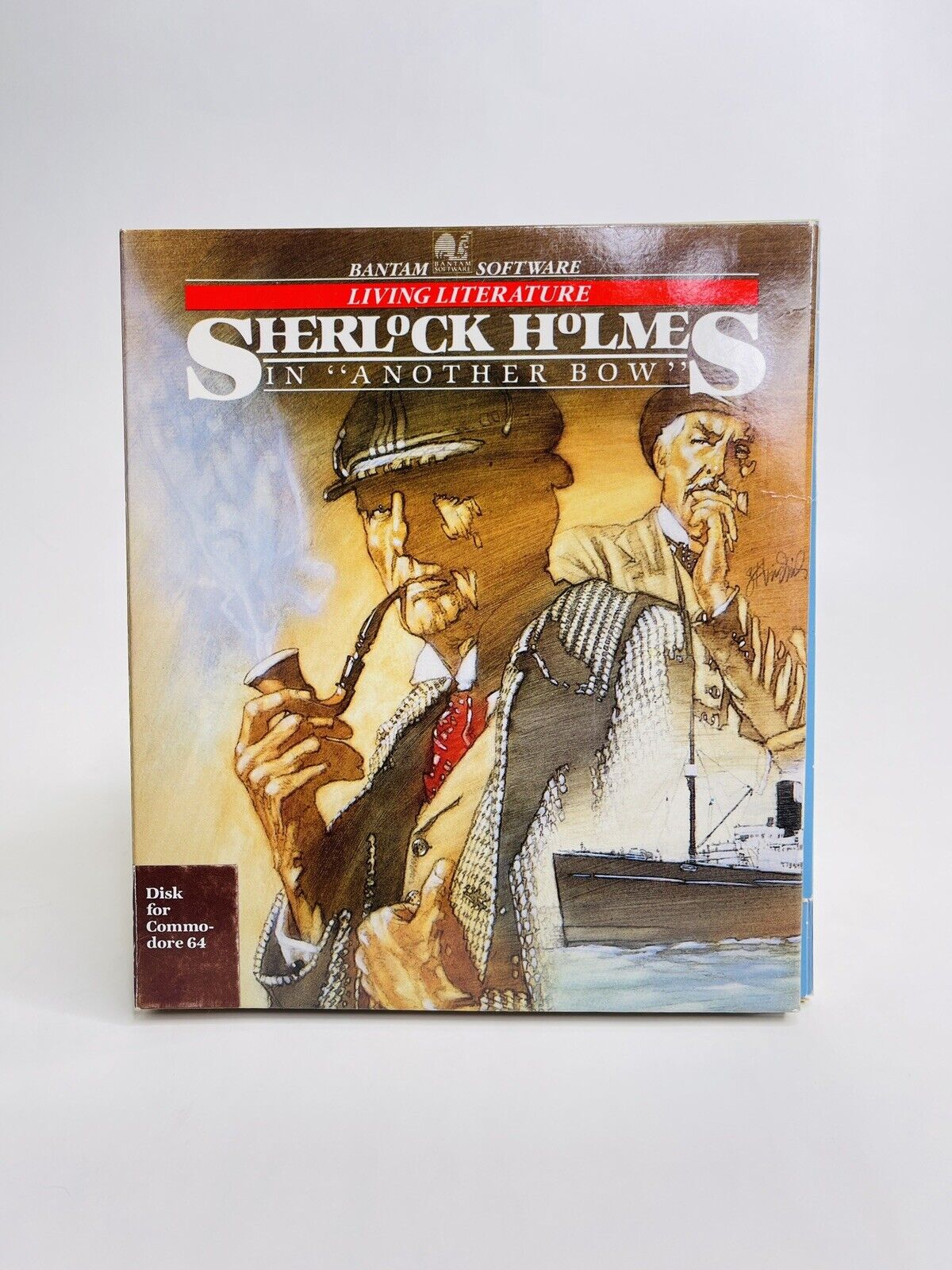 Sherlock Holmes in Another Bow - Commodore 64 Vintage Game - CIB Complete RARE