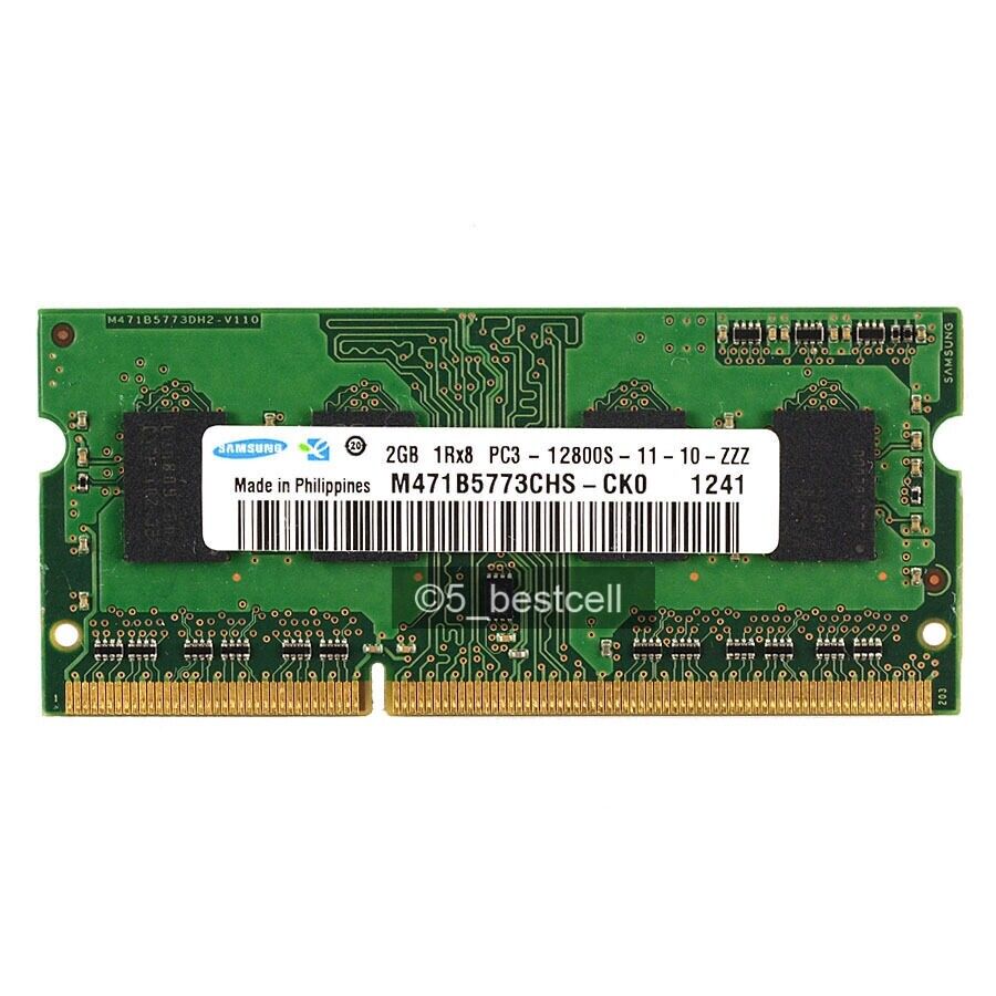 2GB/4GB/8GB DDR3 PC3-12800s 1600mhz 204pin 1R/2RX8 Sodimm Laptop Memory Ram lot