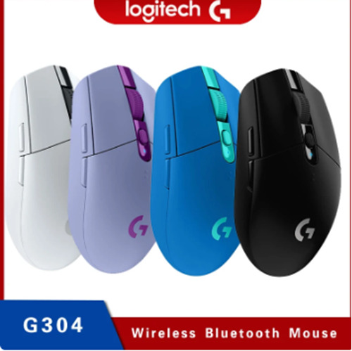 New Logitech G304 Gaming/PC Portable Mouse Wireless USB - Purple