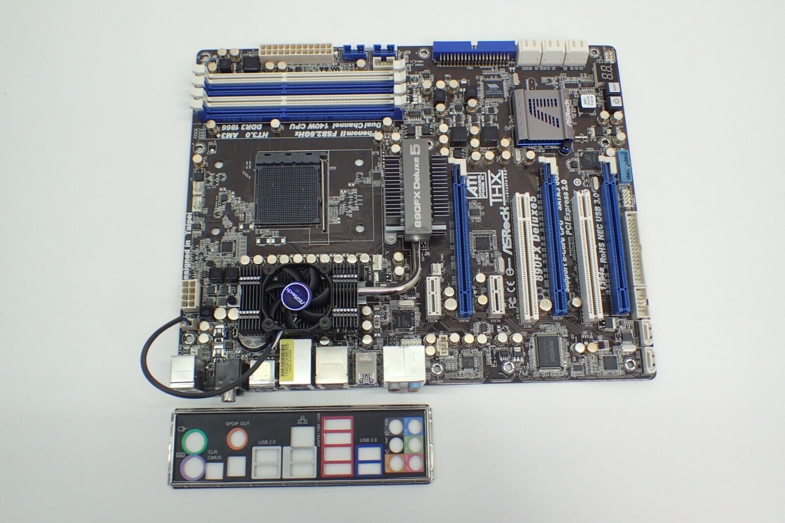 ASRock 890FX Deluxe5 Socket AM3 DDR3 AMD ATX Motherboard
