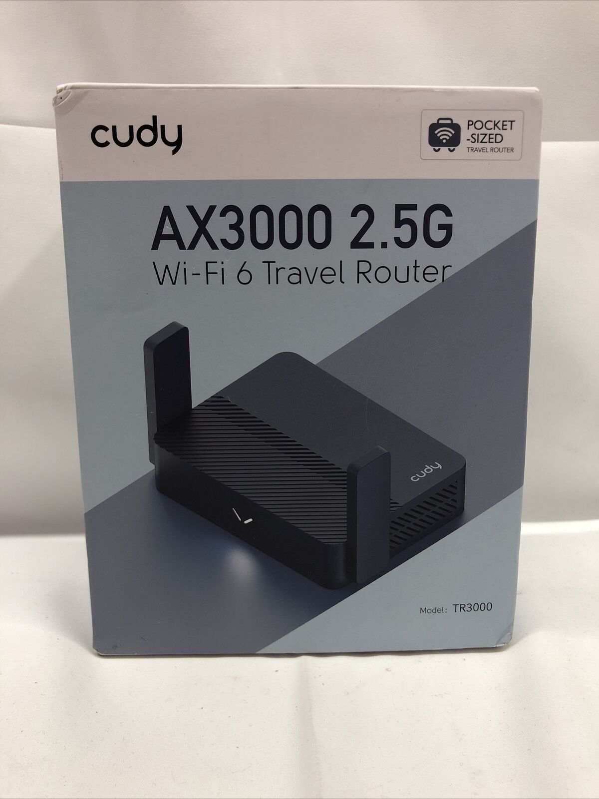 Cudy AX3000 2.5G Pocket-Sized Wi-Fi Travel Router / Extender / Repeater | TR3000