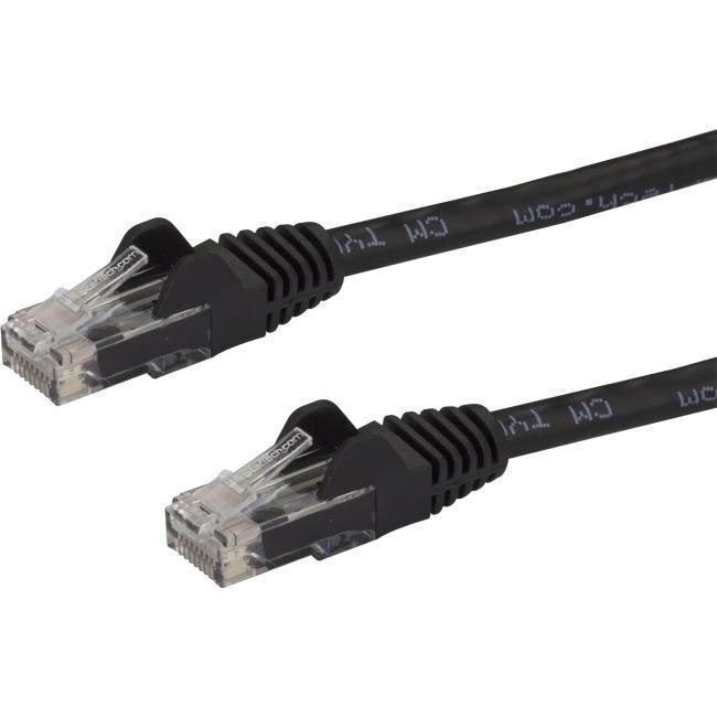 StarTech.com 3ft CAT6 Ethernet Cable - Black Snagless Gigabit - 100W PoE UTP 650