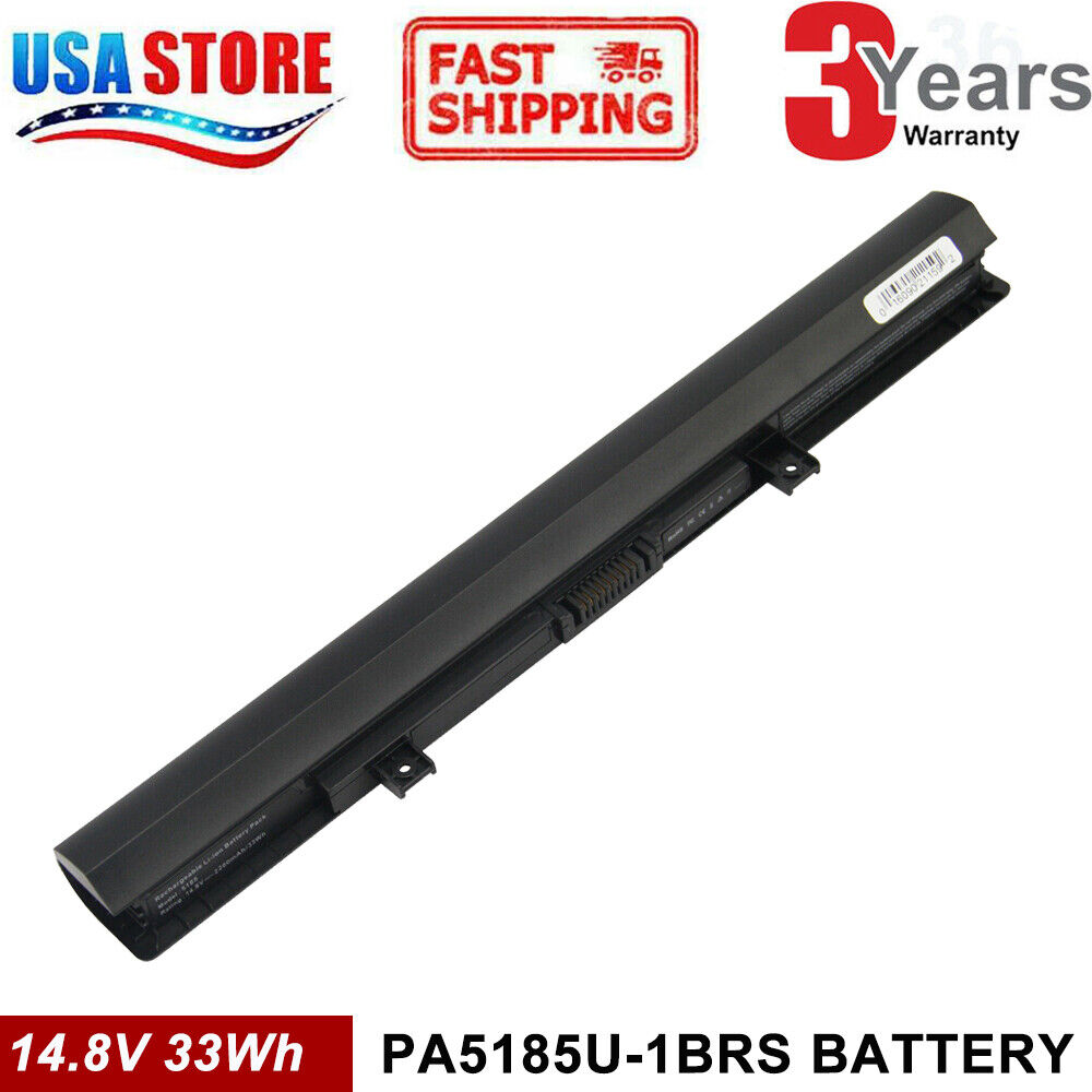 for Toshiba PA5184U-1BRS PA5185U-1BRS PA5186U-1BRS C55-B5100 laptop Battery FAST