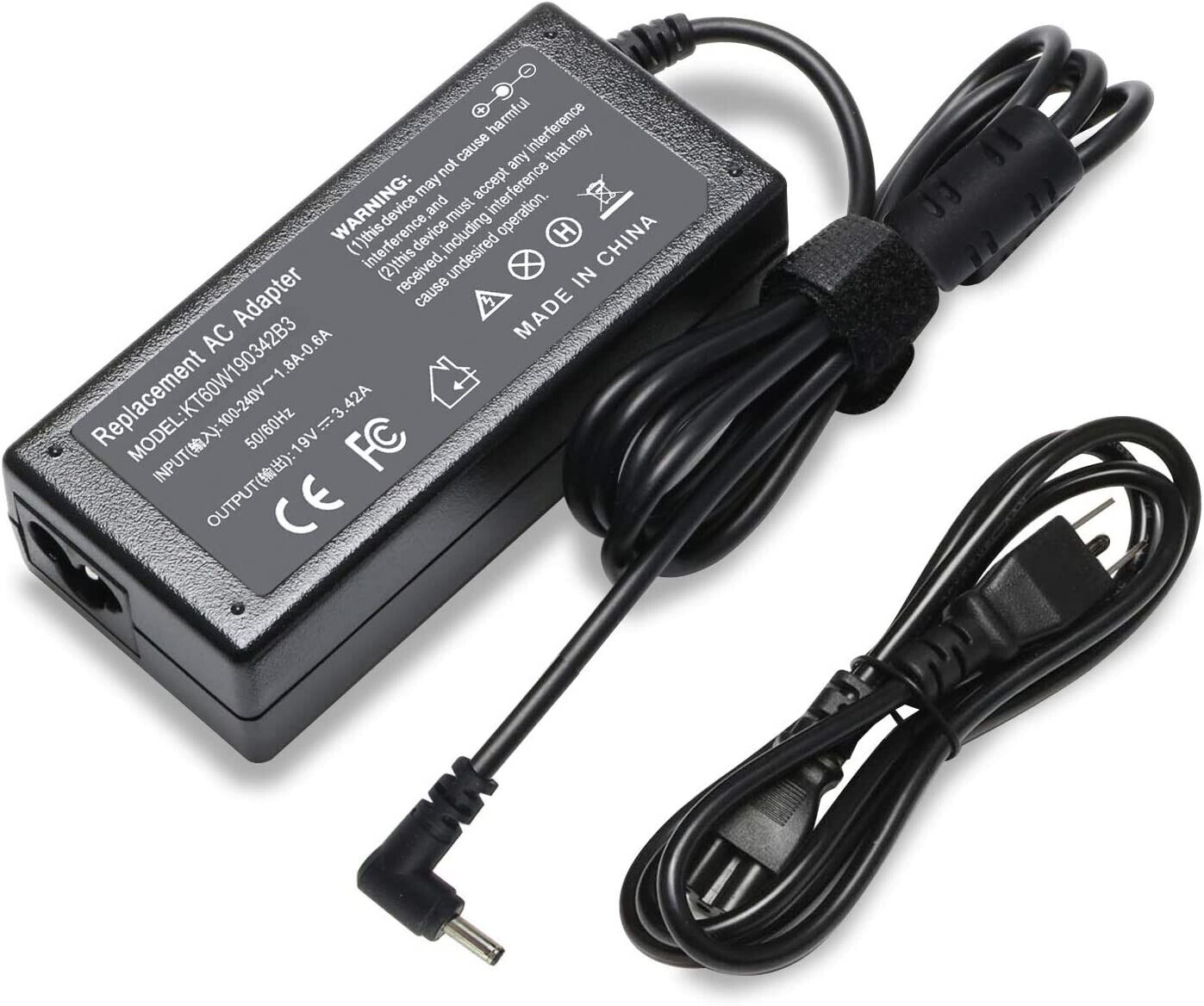 AC Adapter Charger For Acer TravelMate X313-M, X3410-M, X349-G2-M, X349-M