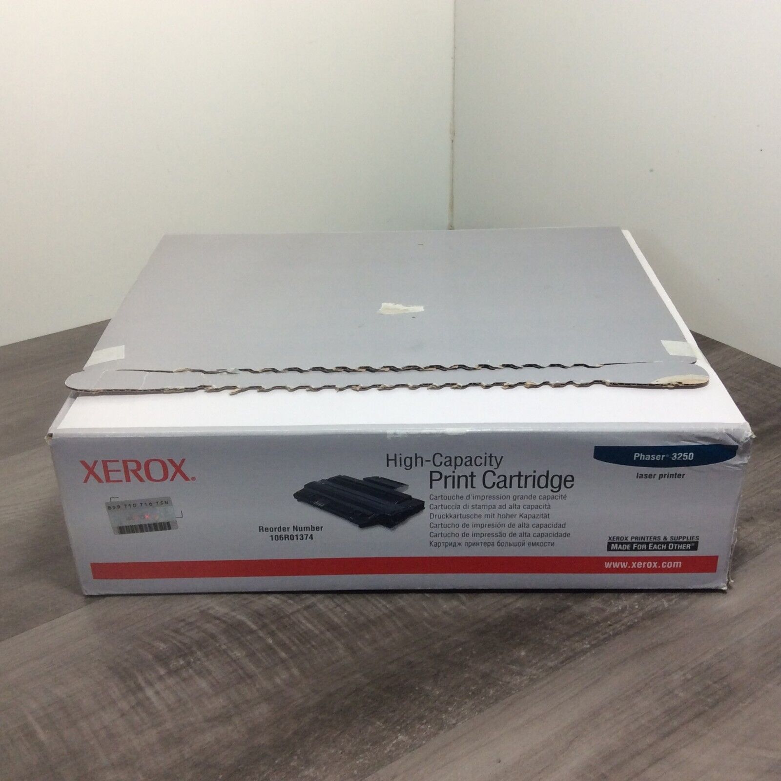 Genuine XEROX Phaser 3250 High-Capacity Black Toner Cartridge - 106R01374