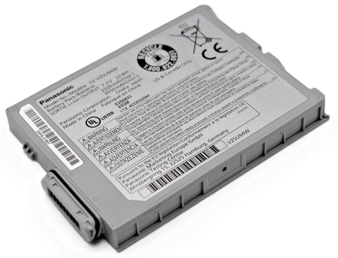 NEW FZ-VZSU94W Original Battery for Panasonic ToughBook 7.2V 3220mAh FZ-M1 FZ-B2