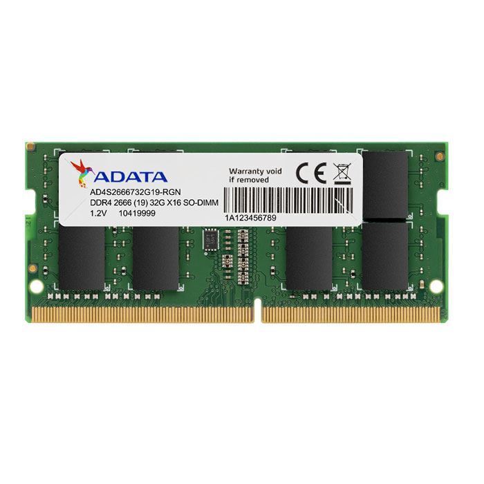 ADATA Premier 8GB (1 x 8GB) 260-pin SO-DIMM DDR4 2666 MHz CL19 Memory (AD4S26668