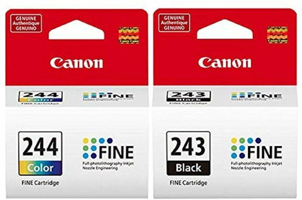 GENUINE Canon PG-243 CL-244 Ink Cartridge for PIXMA MG3020 TS3120 TS202 TS302 
