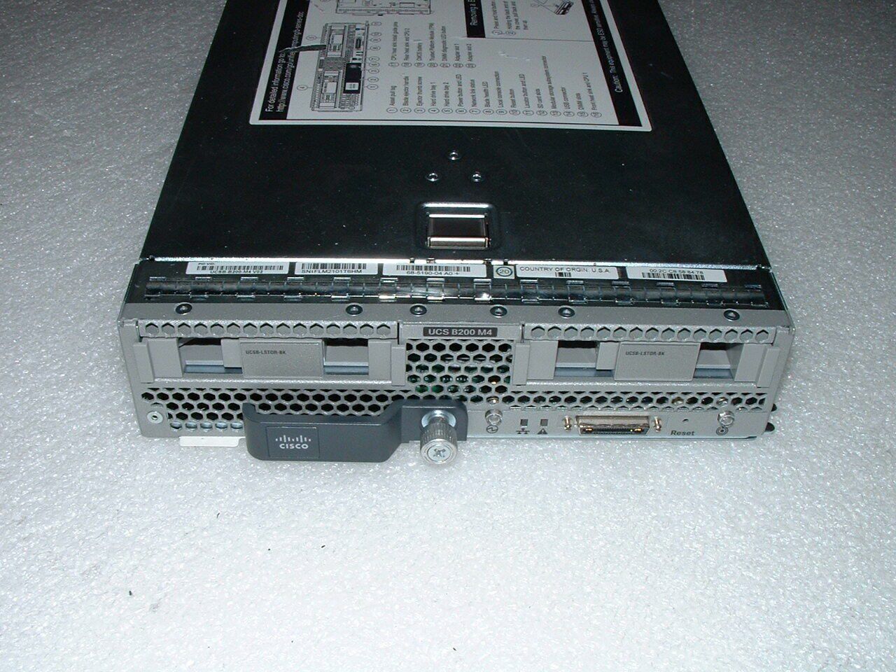 Cisco UCS B200 M4 DDR4 Server Blade 2x Intel E5-2680 V3 2.5ghz 12-Core CPUs
