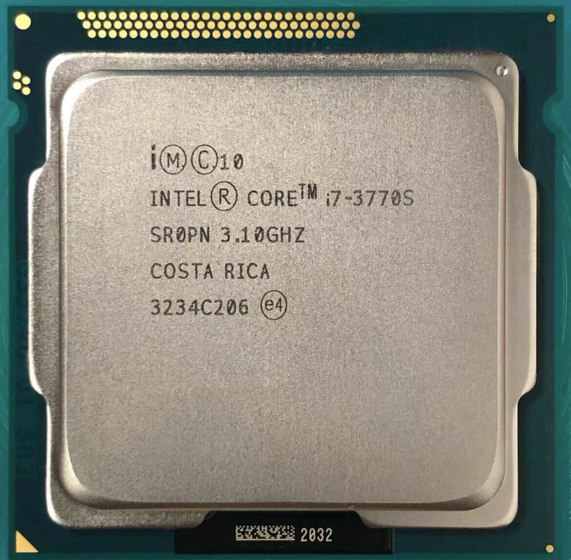Intel Core i7-3770S desktop processor LGA 1155 CM8063701211900 65w 3.1G