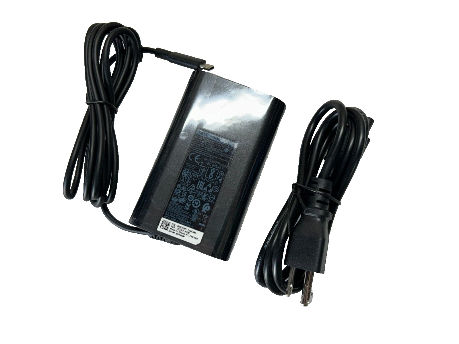 New OEM Dell 65w Type C Charger USB C Power Adapter Laptop Latitude 5510 5520