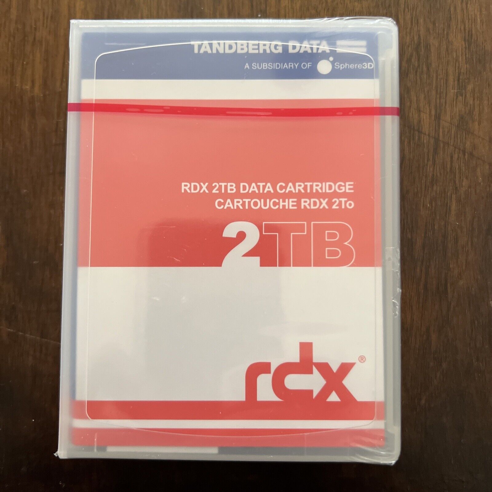 Tandberg 8731-RDX - 2TB RDX Cartridge - New/Sealed