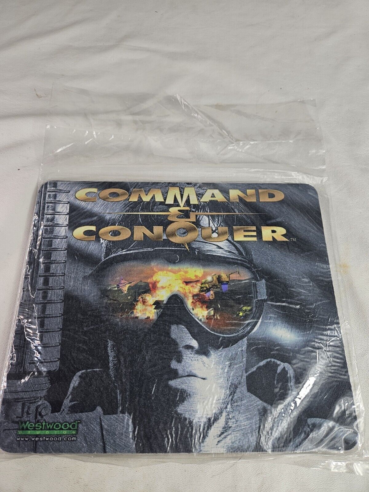 Command and Conquer Mousepad, Extremely Rare - Sealed Westwood Labeled And Made