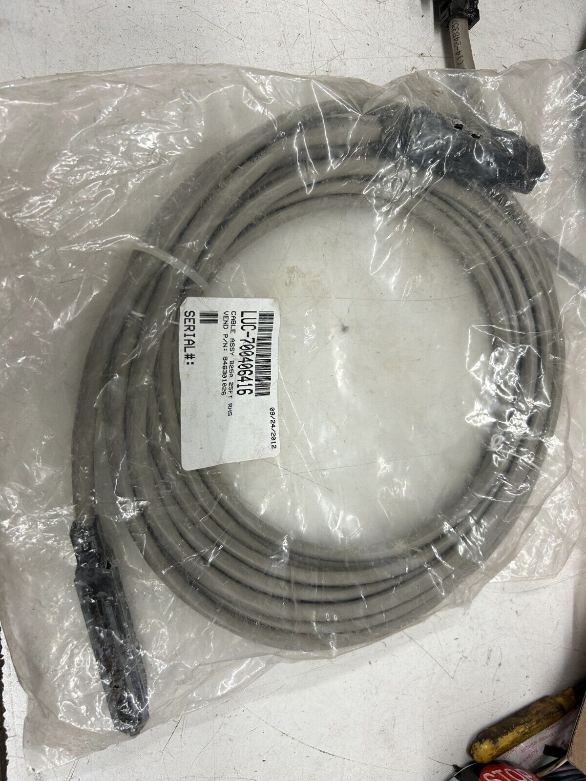 Avaya 700406416 Stacking Male to Female 25 Pair Telco Cable, 25 Ft.