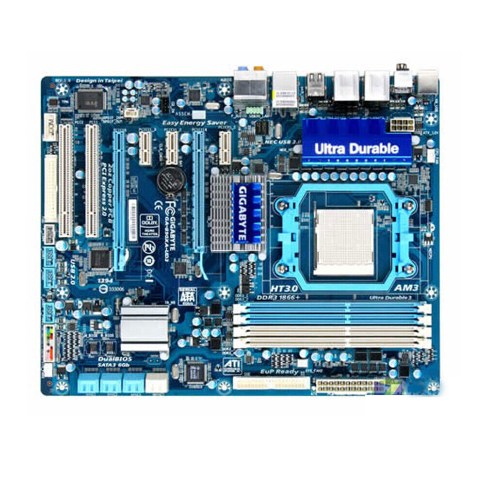 For GA-890XA-UD3 Socket AM3 DDR3 AMD 790X Desktop Motherboard