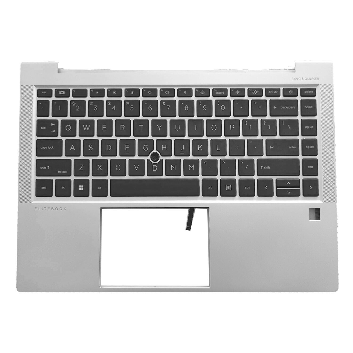 New M07090-001 For HP Elitebook 840 G7 G8 745 Silver Palmrest w/Backlit Keyboard