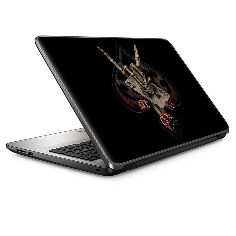 Laptop Skin Wrap Universal for 13 inch - Ace of Spades Skull Hand
