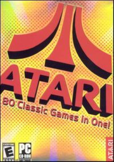 Atari: 80 Classic Games In One PC DVD collection of rare popular Yars\' Revenge