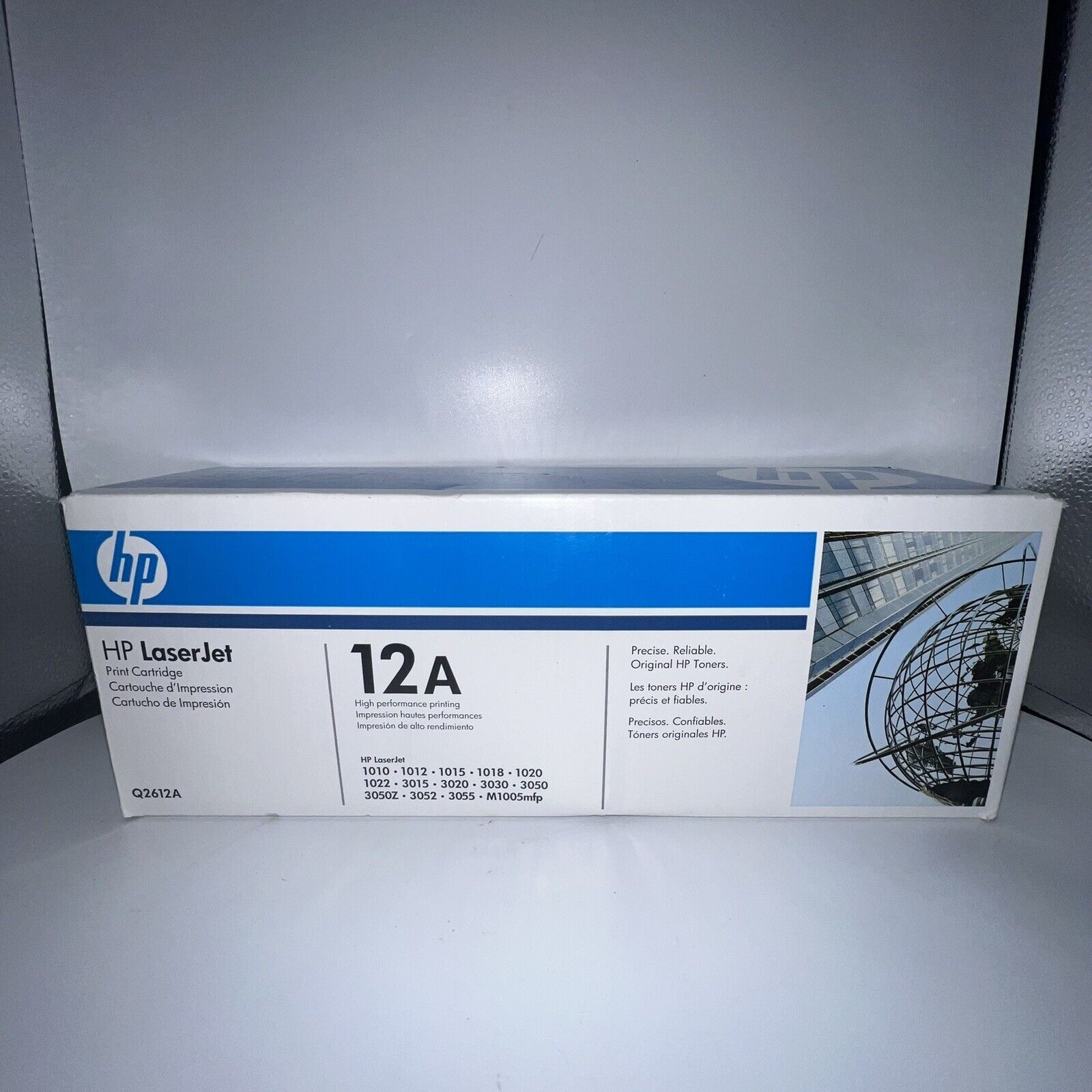 Genuine HP 12A Q2612A Black Toner Cartridge HP LaserJet New Unopened Sealed