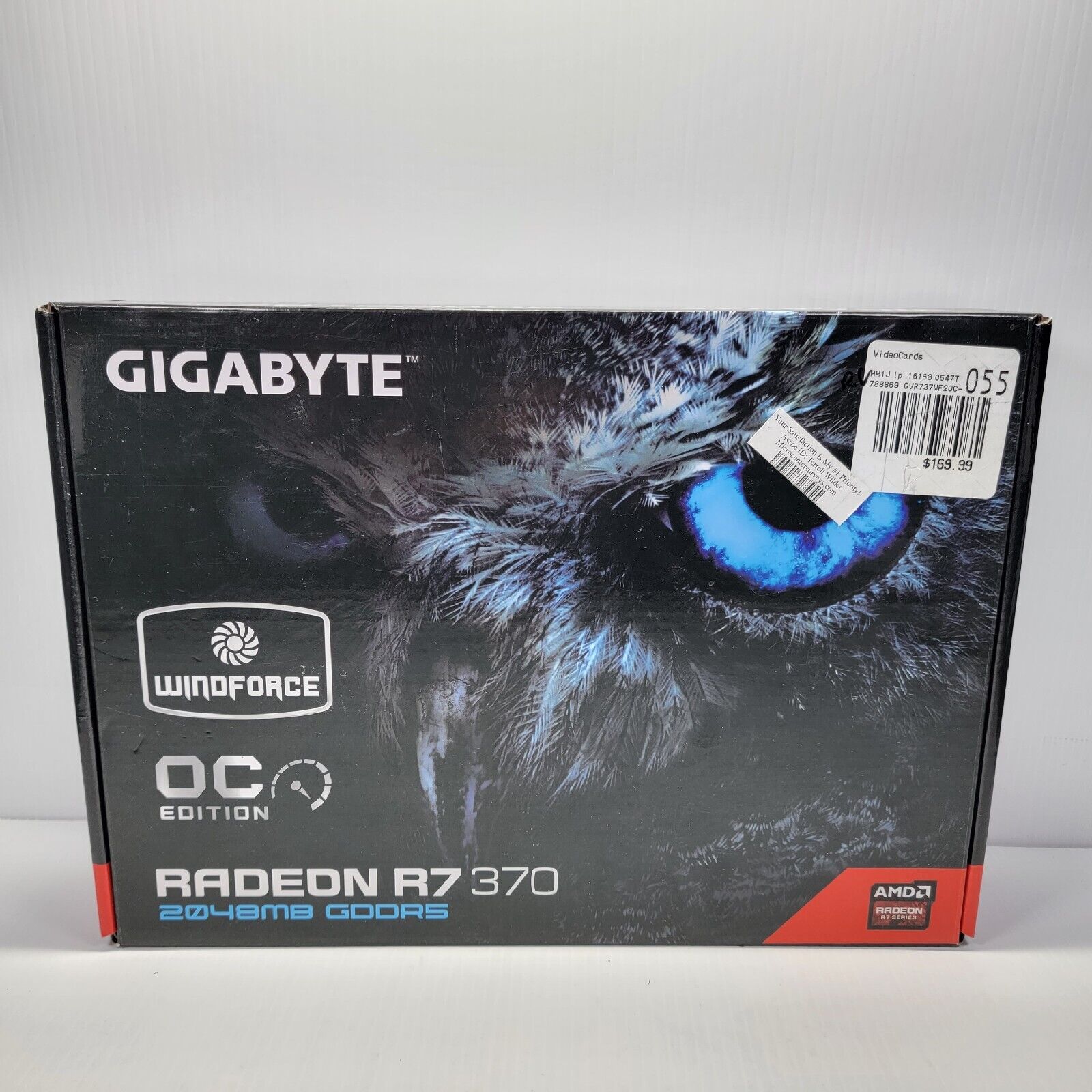 Gigabyte Windforce OC Radeon R7 370 2048MB GDDR5 GPU